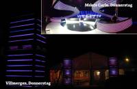 Lichtdesign für Villmergen und Monte Carlo